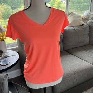 C9 by Champion Women's Orange Short Sleeved Shirt Size XS